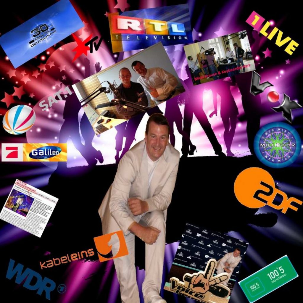 Alleinunterhalter NRW - DJ NRW - Keyboarder Karl - bekannt aus TV und Rundfunk