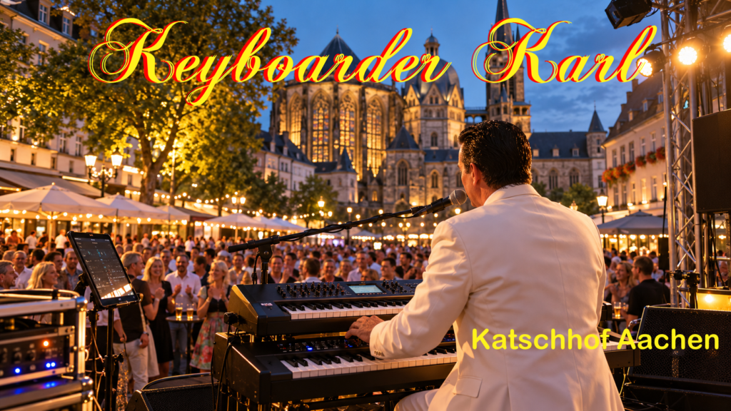 Keyboarder Karl - Alleinunterhalter Aachen auf dem Katschhof